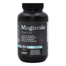 Magnesio Complex: 4 Tipos de Magnesio para Energía y Equilibrio (180 Cápsulas) Momosie