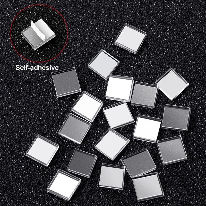 SATINIOR 10000 Pcs Disco Ball Mirror Tiles Self Adhesive for