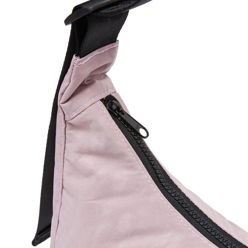 Ela Mo Crossbody Moon Bag, lavender