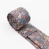 GHTIYLP Floral Mens Tie Set Cotton Printed Necktie and Pocket