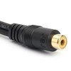 JSJ RCA Female to 2 RCA Male Y-Cable Stereo Audio