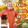 NEW AGE Turmeric Curcumin Capsules - Standardized Curcuminoids - Non-GMO,