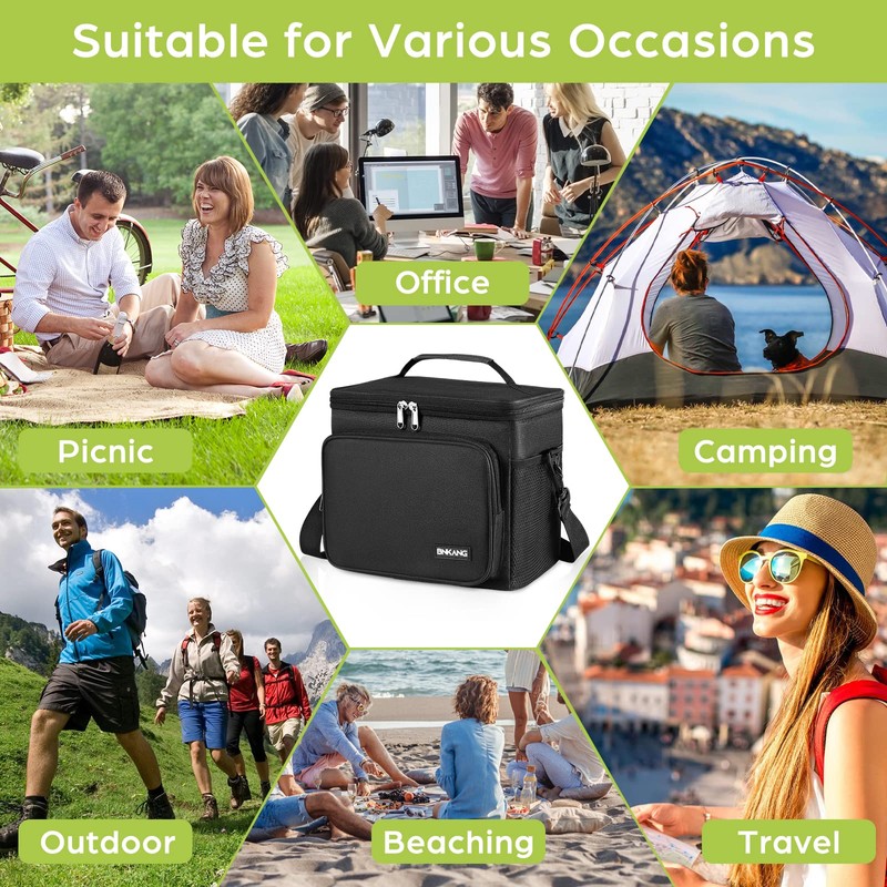 Insulated Lunch Bag Reusable Lunch Box for Men/Women, Lunch Cooler