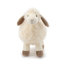 MR ViviCare 13.5" White/Cream Sheep Stuffed Animals for Boys and Girls,Soft and Adorable Lamb Plush Toys for Newborn Babies,Great Gifts on Birthday,Christmas,Baby Shower,Easter,Machine Washable