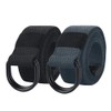 taffeta alley Canvas Black Belt Men, Web Belts for Men,
