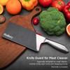 Hollory Kitchen Knife Guards, Universal Blade Covers, Abs Plastic BPA-Free