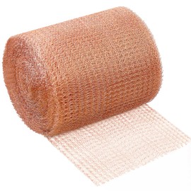 Copper Mesh Copper Mesh Rodent Control Roll Excluder Mesh Screen (1, 5 inches x 100 Feet)