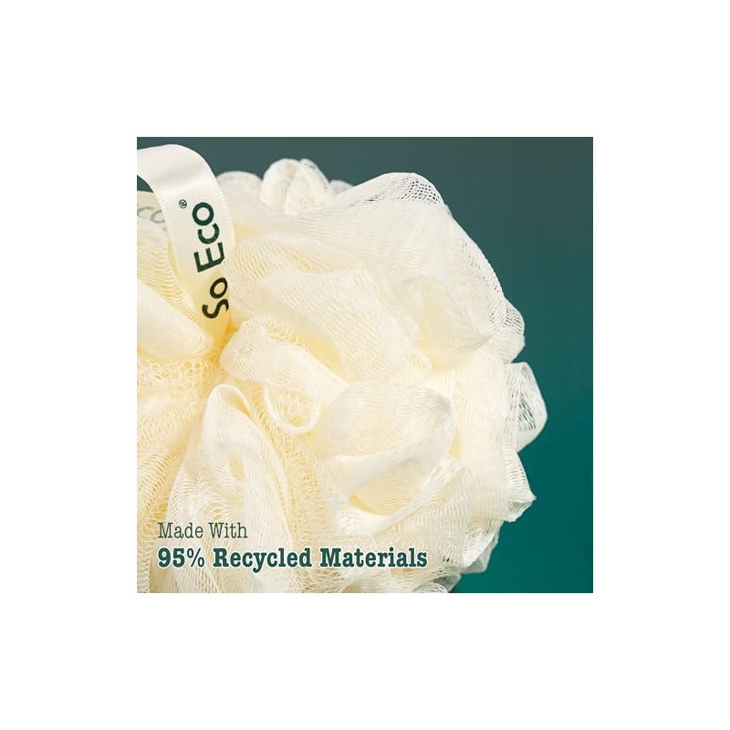 So Eco Bath & Shower Pouf - 3 Pack