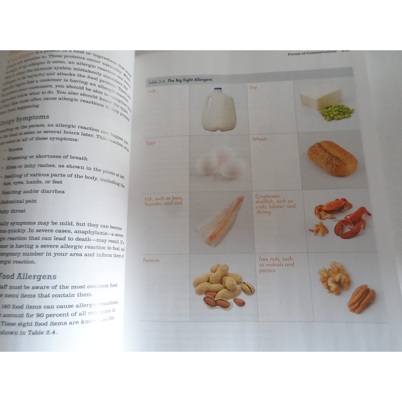 SERVSAFE MANAGER BOOK 7TH ED, with answer sheet