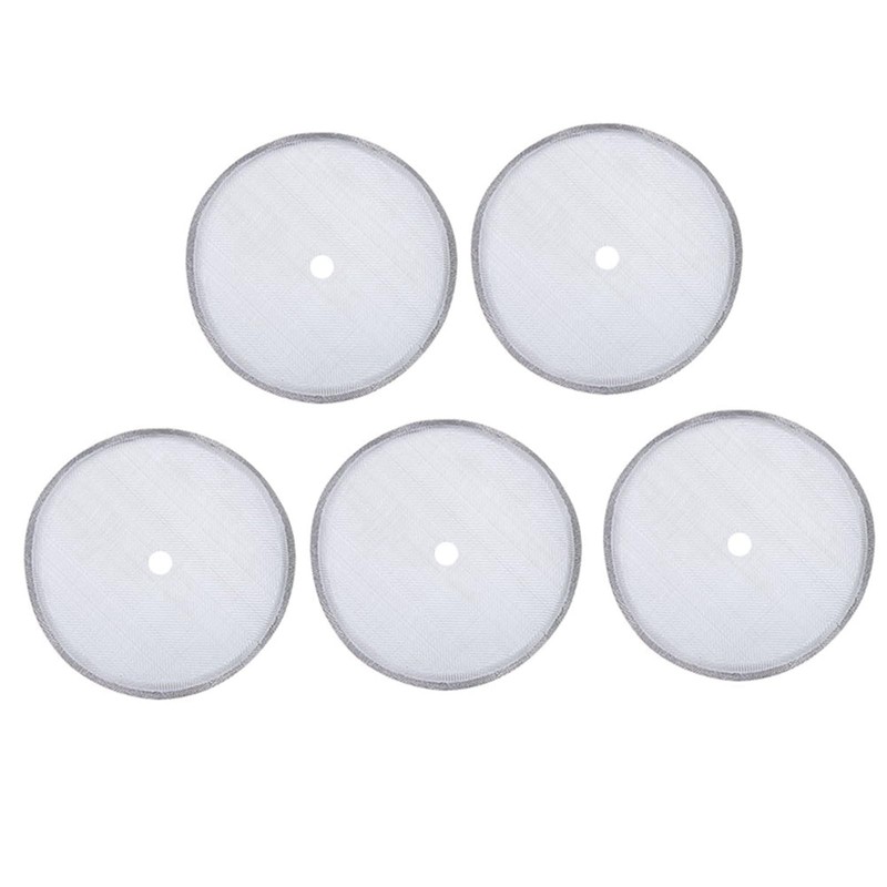 Akozon 5-Piece Set Stainless Steel Coffee Filters - Suitable for