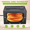 ZGROCK 1500W Voltage Converter Transformer Heavy Duty Step Up/Down- 110