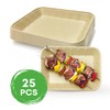 DISPOSABLE GREEN® | 24 cm x 18 cm Rectangle Tray