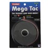 Unique Tourna Mega Tac Tennis Racket Tacky Replacement XL Grip - Black, 10-Pack