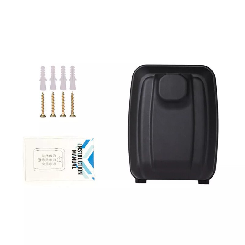 Unbranded Portable Key Lock Box with Push Button Wall Mounted