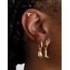 Mameloly Cowboy Boot Earrings Dangle 14K Gold Plated Cowgirl Hoop