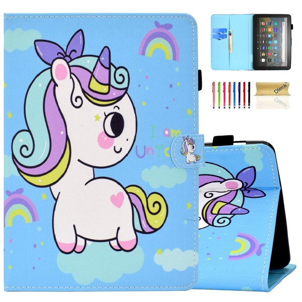 Dteck Case for (2020 Latest Model) Fire HD 8 &