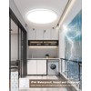 Bowfar LED Ceiling Light, 24 W Round Ceiling Light Flat