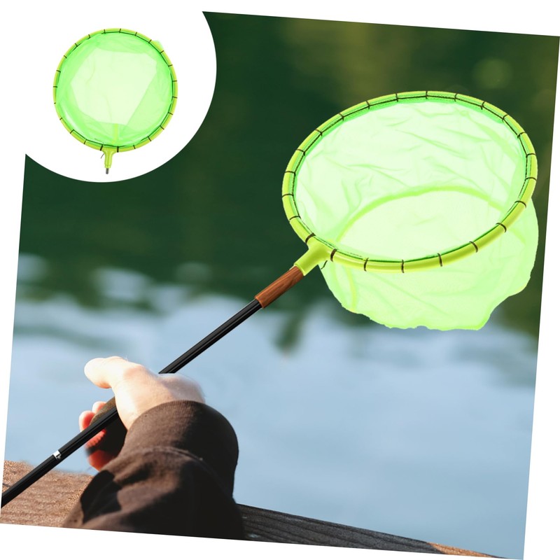 KOMBIUDA 1pc Fishing Net Mesh Fishing Accessory for Catching Fluorescent