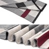 Mens Winter Scarf Fashionable Business Plaid Scarf Warm and Soft