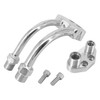Tektall A/C Compressor Curved Manifold w/Adapter Fitting Compatible with Sanden