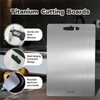 Titanium Cutting Board Set of 3,100% Pure Titanium Cutting Boards