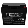 Mighty Max Battery 12V 22AH SLA Battery for Schumacher PSJ-4424-2