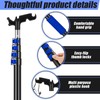 7-30 Ft Telescopic Extension Pole with Hook for Xmas Lights,