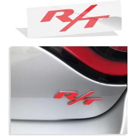 Reflective Concepts - R/T Trunk Emblem Overlay Decal Sticker - 2006-2023 Charger R/T- (Color: Gloss Red)