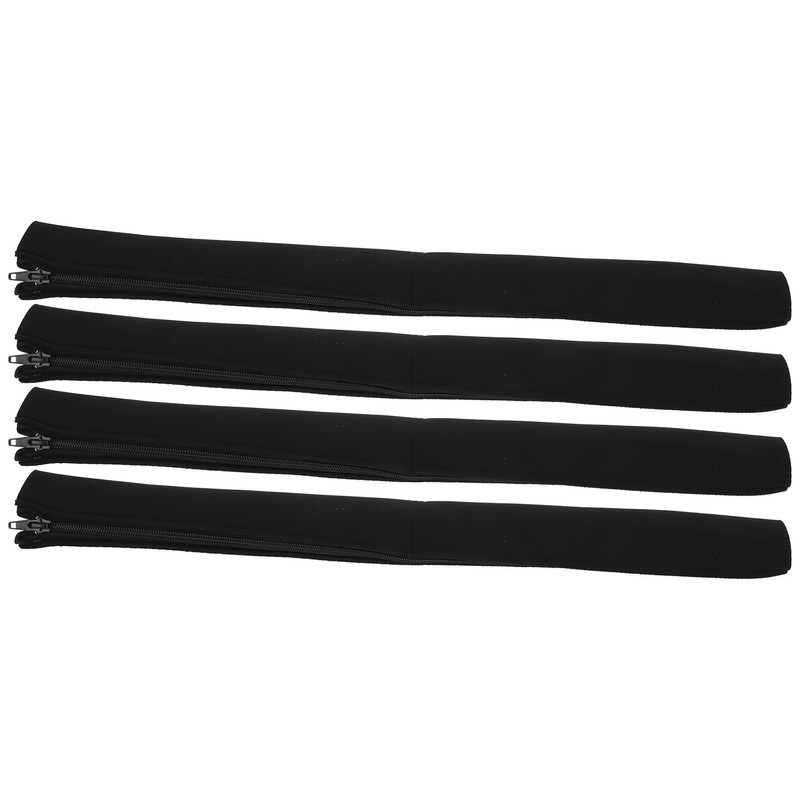 4Pcs Cord Organizer Management Sleeve Cable Cover with Zipper Protective