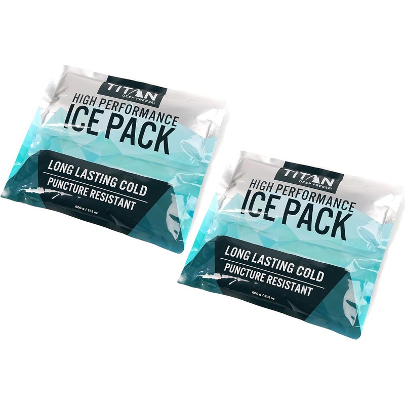 Arctic Zone Titan Deep Freeze Ice Pack- (2 Pack) 600