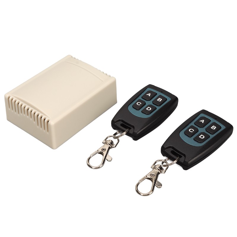 Relay Remote Switch 4 Channel 10A ABS Wireless Module with