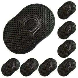 Soft 'N Style 8 Packs Pocket Comb Hand Comb Palm Comb Pocket Brush Shampoo Brush