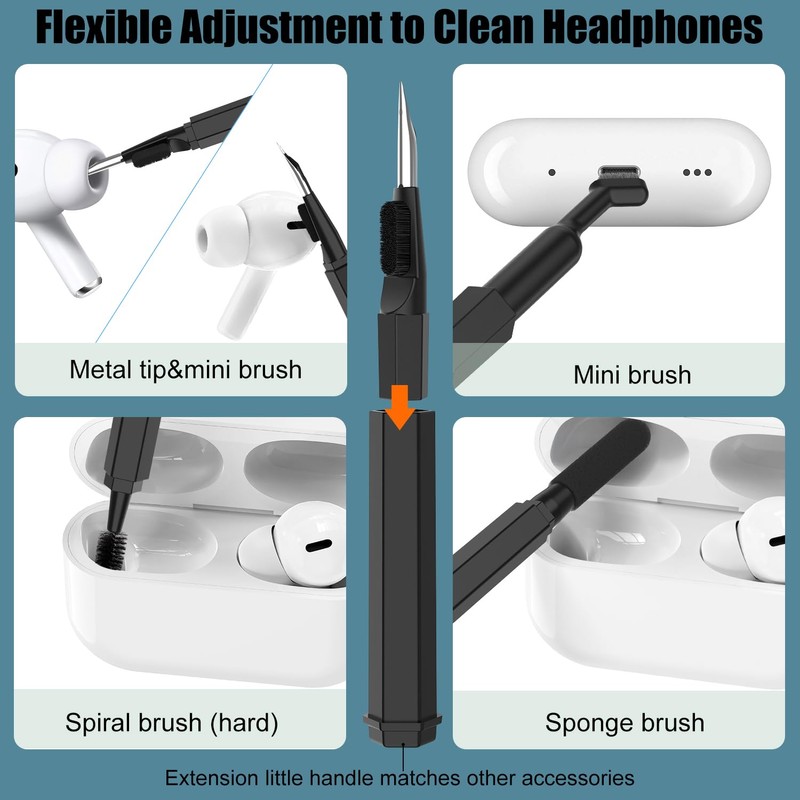 VICHYIE 20 in 1 Multifunctional Cleaner Kit for Electronic Devices,