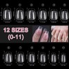 Short Coffin Soft Gel Nail Tips for Soak-Off Nail Tips,