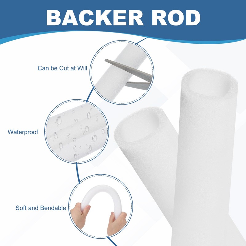 PATIKIL Pipe Insulation Foam Tube, Heat Preservation Foam Pipe Outdoor