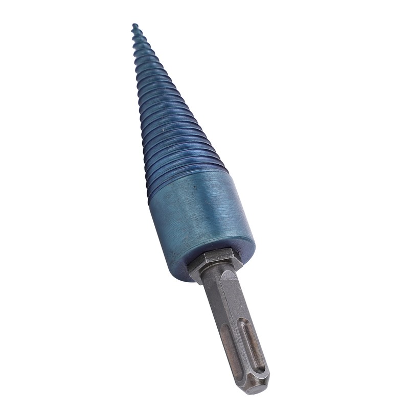 Screw Cone Drill Bit Square Shank Firewood Splitter Drilling Wood
