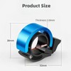 Bicycle Bell for Handlebar, Aluminum Hidden Design, 22mm Road Mountain