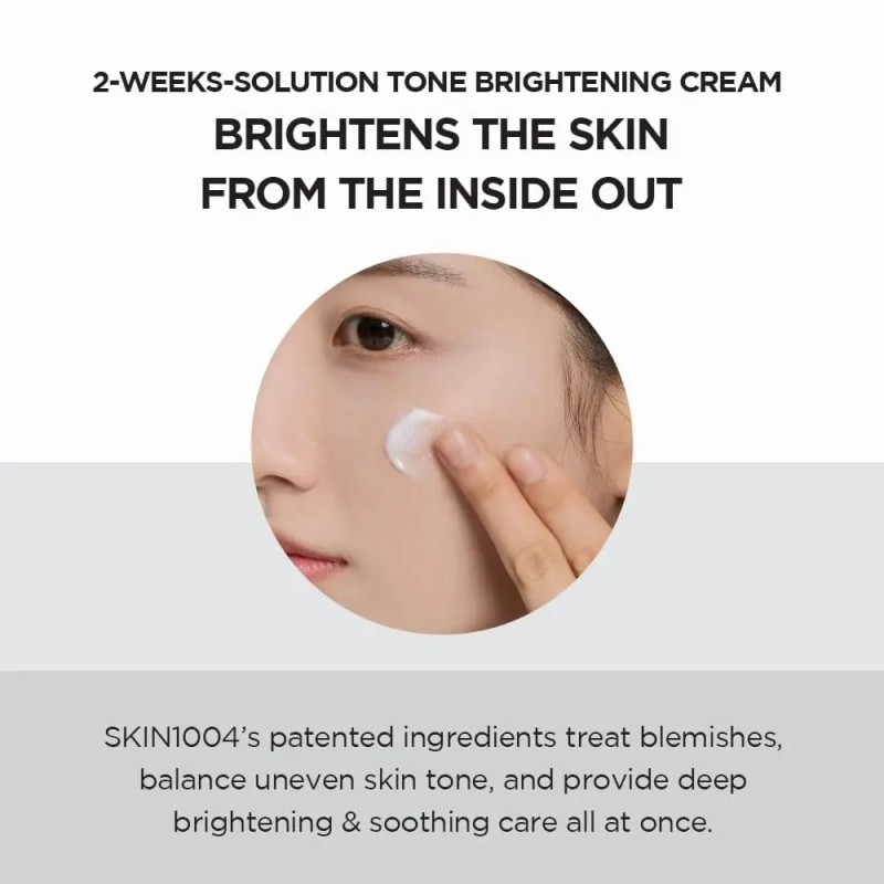 SKIN1004 Tone Glowing Capsule Cream, 75ml, Korean Face Moisturisernet weight: