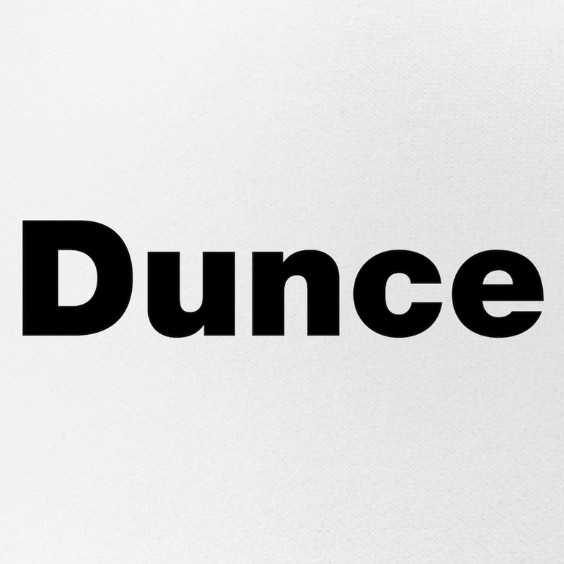 CafePress Dunce Snapback Trucker Hat