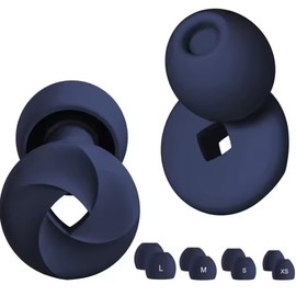 Hushbud Tapones de oídos – Protección auditiva certificada reutilizables para dormir, descansar, concentrarse, conciertos, deportes y viajes – Tapones auditivos con reducción de ruido 33 dB