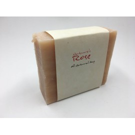 85% organic Nature's rose soap bar cold process
