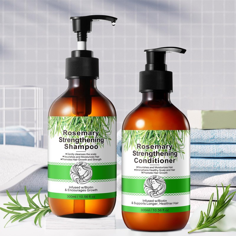 Rosemary Shampoo and Conditioner Set