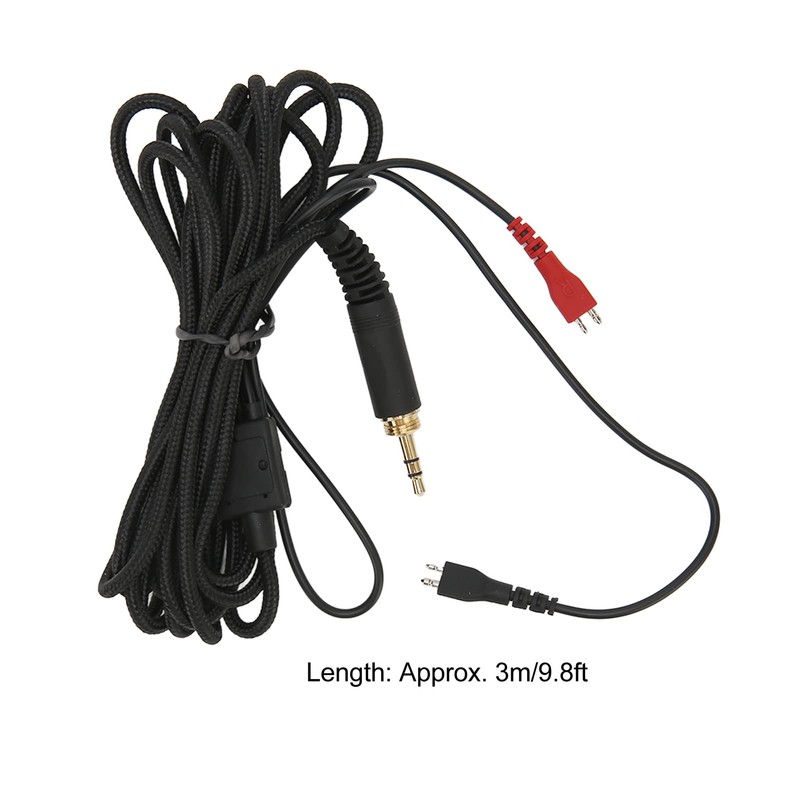 Replacement Audio Cable Headset Audio Cable Compatible with HD25 560