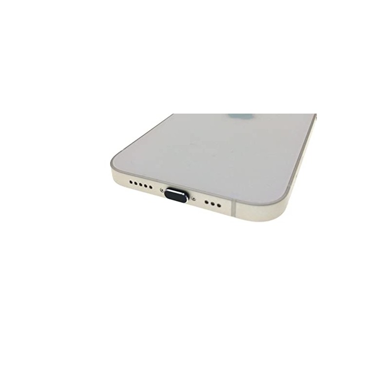 monofive MF-LIGHT2-A4B Lightning Connector Female Dustproof Protective Cover (Aluminum) Black