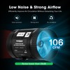 VIVOSUN Inline Booster Duct Fan 4” 106 CFM with Speed