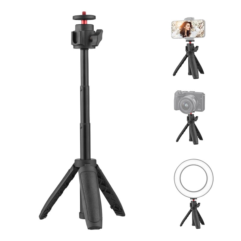 Mini Trípode Cámara Tripie para Celular Tripie Portable Extensible Trípode