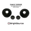 BrightSource Dodge/Ram Headlight Dust Caps, fits 2013-18 models (non projector)
