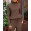 dowerme Women Fall 2 Piece Outfits 2025 Winter High Neck