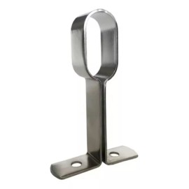 Herrajes Guerrero Soporte Central Para Tubo Ovalado Closet Brida
