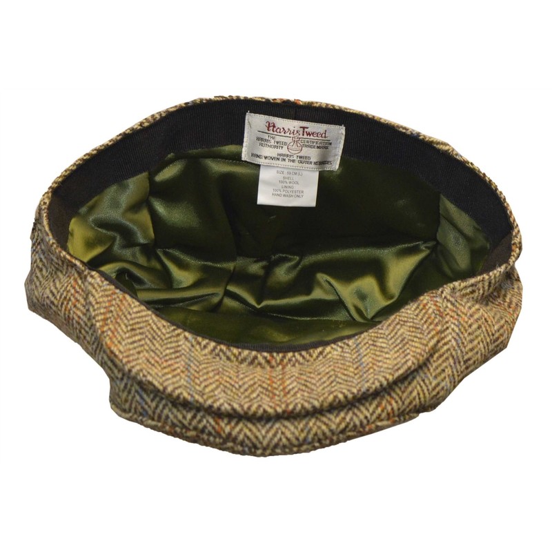 Walker & Hawkes - Unisex Harris Tweed Flat Cap -